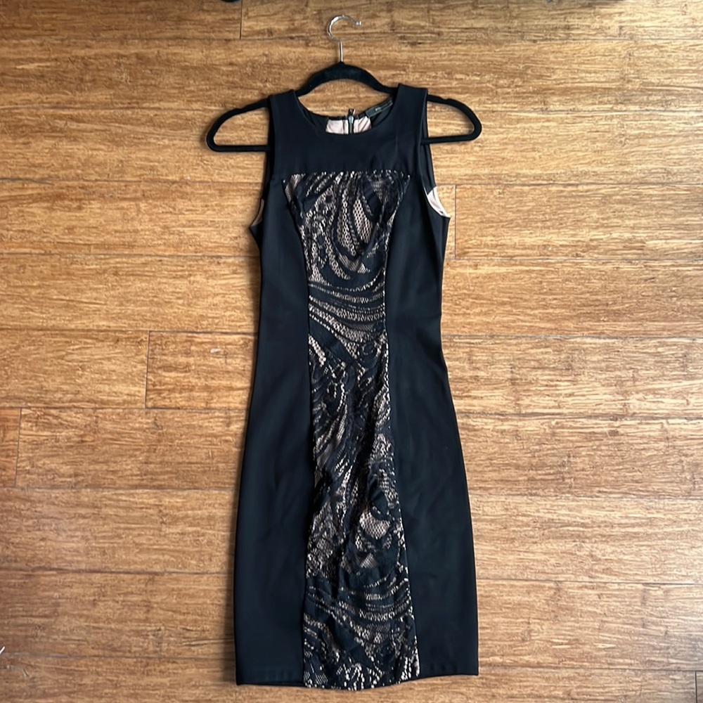 BCBGMaxAzria Black Work Dress